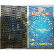 Perforated window film Night&Day
