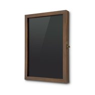 Drevená vitrína A3